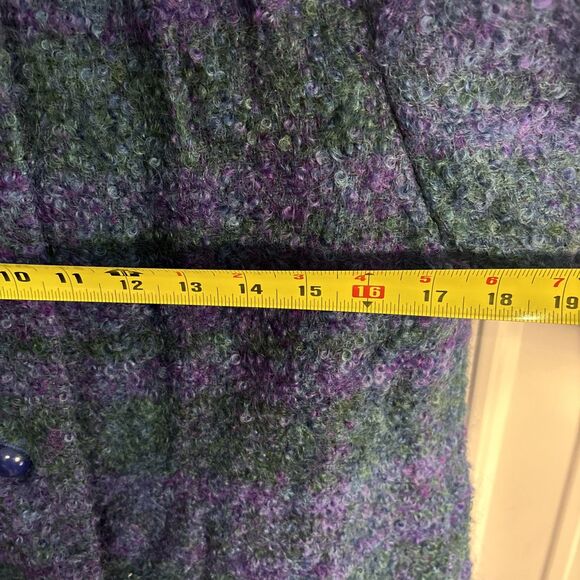 Vintage Bromley Petite Wool Coat -see Measurements - Picture 10 of 11